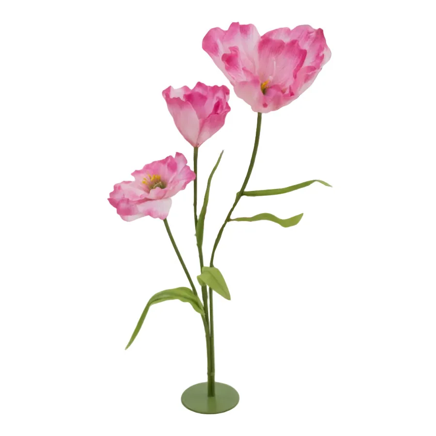 Large poppy hot pink 1x1.2x1.5m